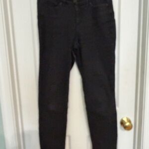 Vintage America Blues Boho Skinny Black Jean, size 6
